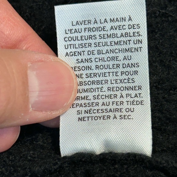 Rachel Parcell Black Knit Delicate Duster Cardigan, size Medium - Picture 8 of 10